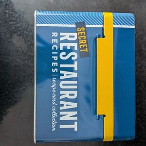 Secret Restaurant Recipe Card Collection in Tin Box- Never Used, Only Opened